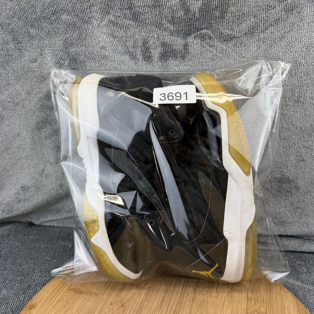 Jordan Air Jordan Shoes Youth Size 7 Black Basketball Sneakers AQ9084-041 - Picture 13 of 13